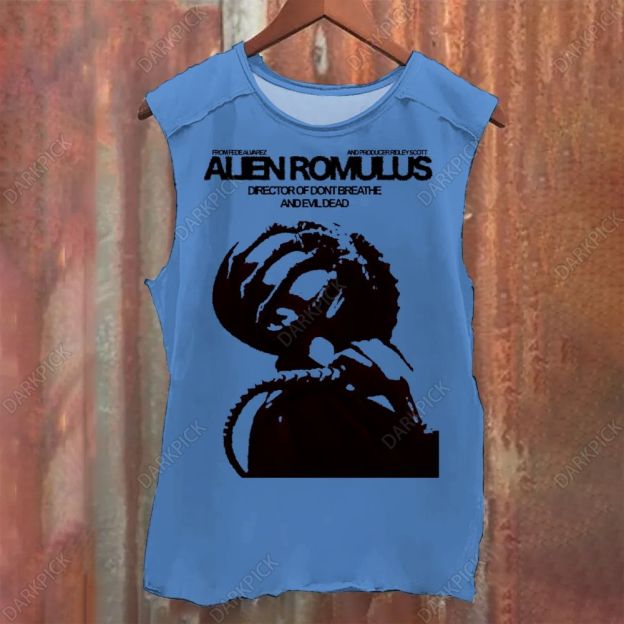 Alien: Romulus Horror Movie Vintage Washed Tank Top