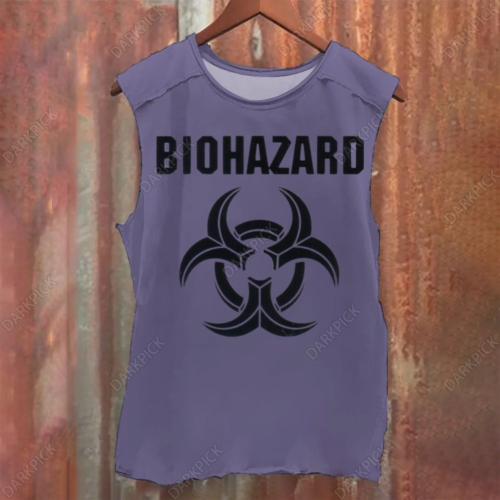 Biohazard Band Vintage Washed Tank Top