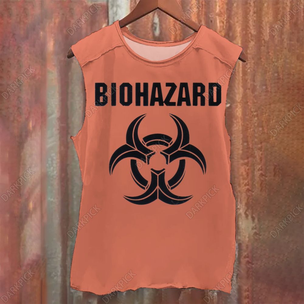 Biohazard Band Vintage Washed Tank Top
