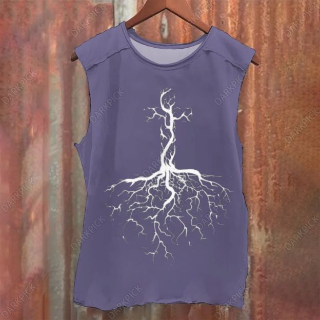 Cross, Rooted in Christ, Christian, Jesus Christ Vintage Washed Tank Top