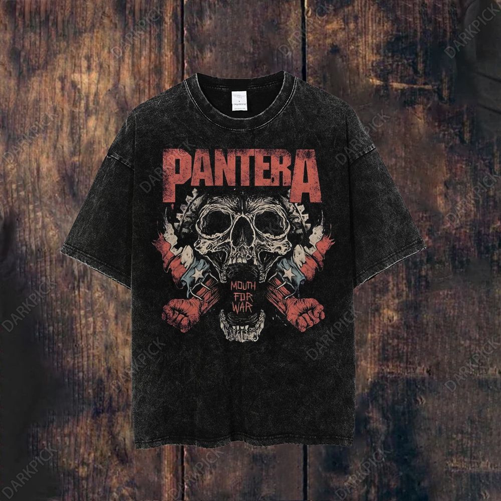 Pantera Band Washed T-shirt