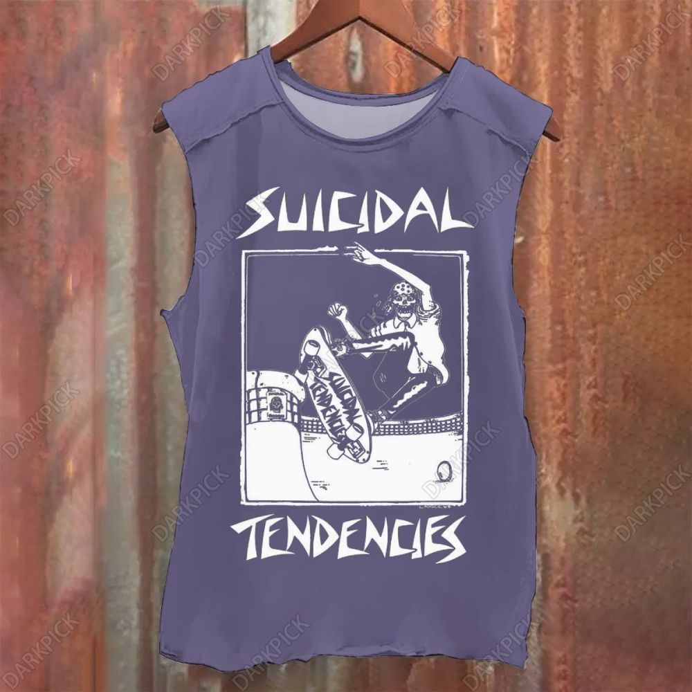 Suicidal Tendencies Band Vintage Washed Tank Top