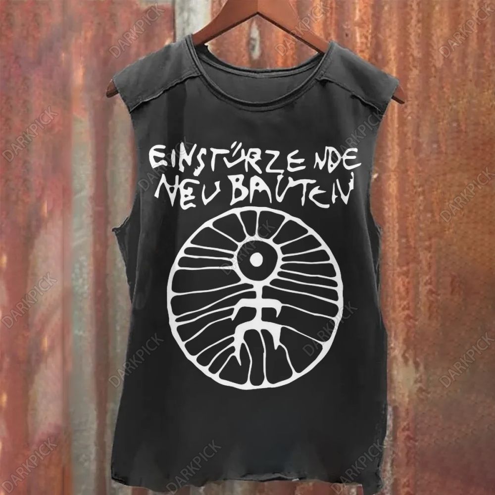 Einstürzende Neubauten Band Vintage Washed Tank Top