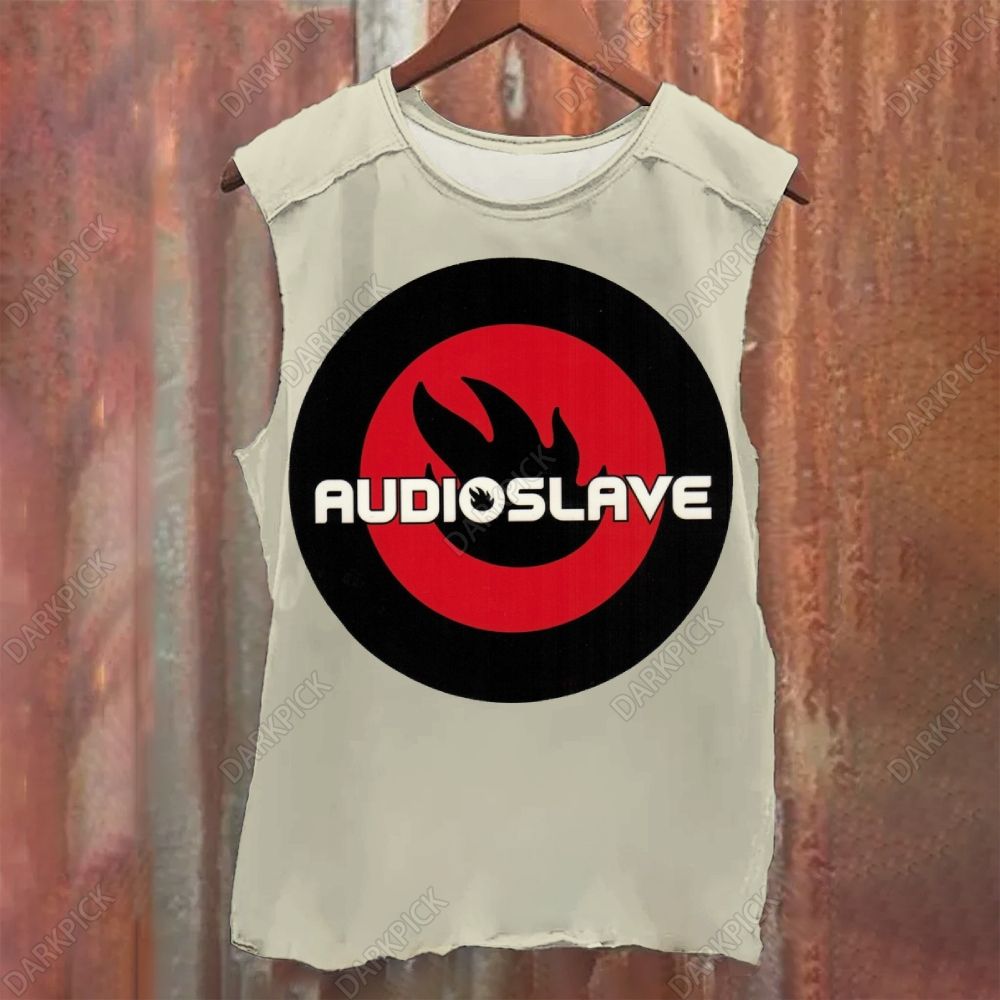 Audioslave Band Vintage Washed Tank Top