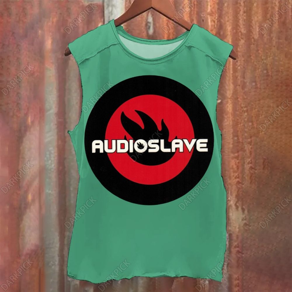 Audioslave Band Vintage Washed Tank Top