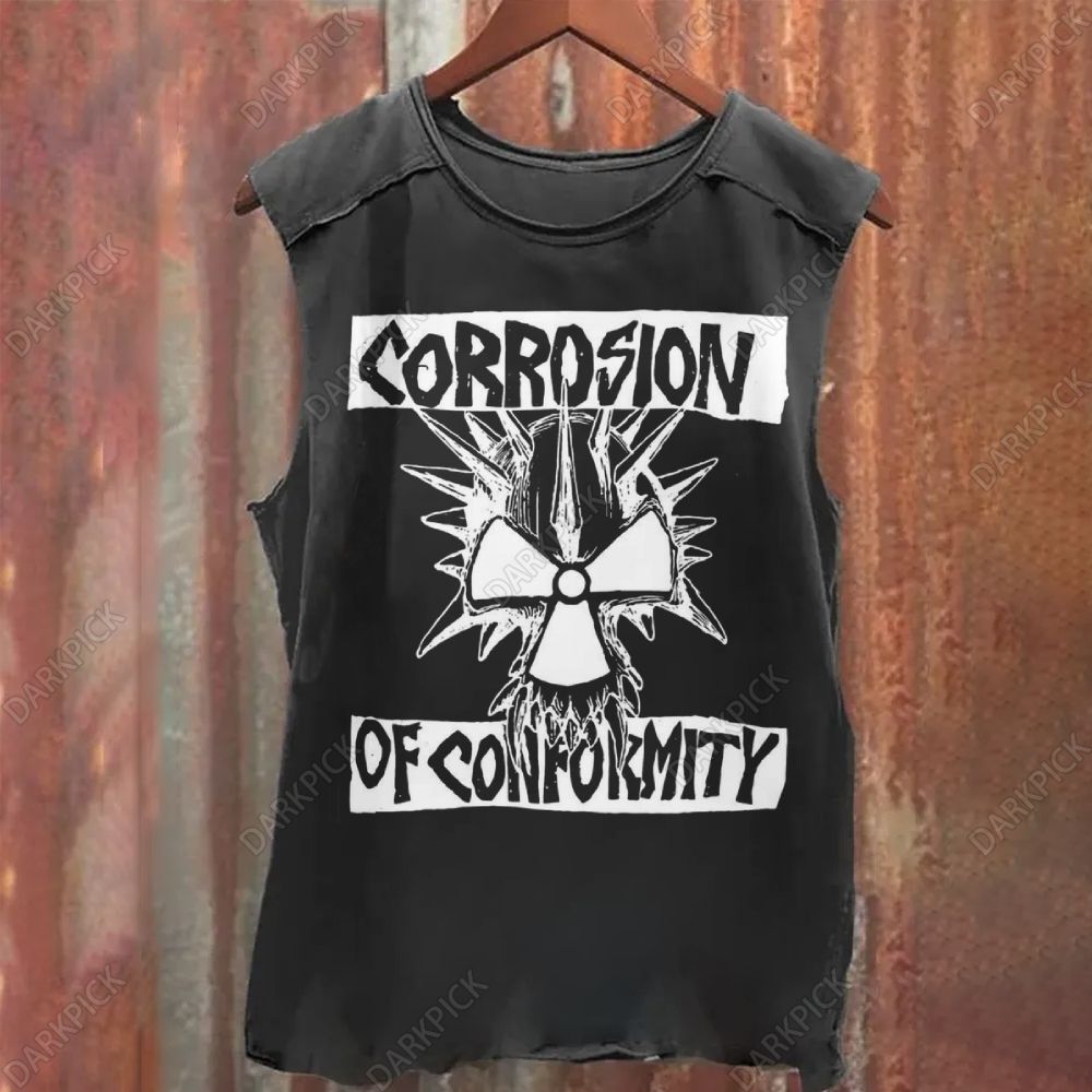 Corrosion of Conformity Rock Band Vintage Washed Tank Top