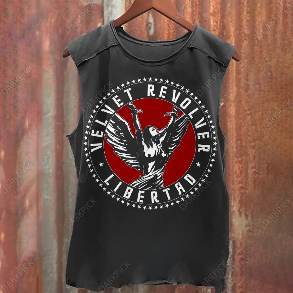 Vintage Velvet Revolver Band Washed Tank Top
