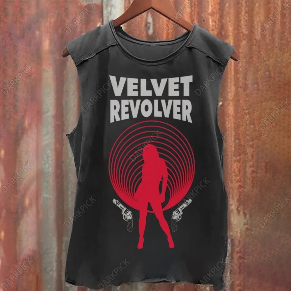 Velvet Revolver Band Vintage Washed Tank Top
