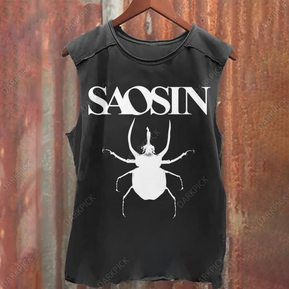 Saosin Band Vintage Washed Tank Top