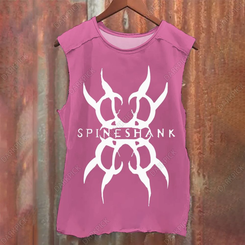 Spineshank Band Vintage Washed Tank Top