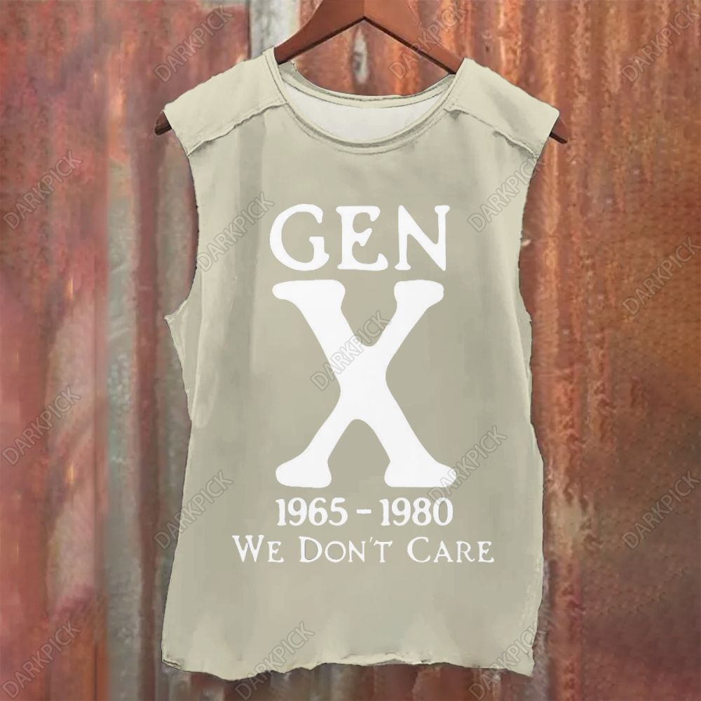 GEN X Vintage Washed Tank Top