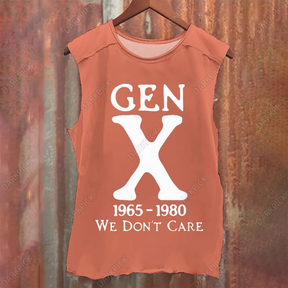 GEN X Vintage Washed Tank Top