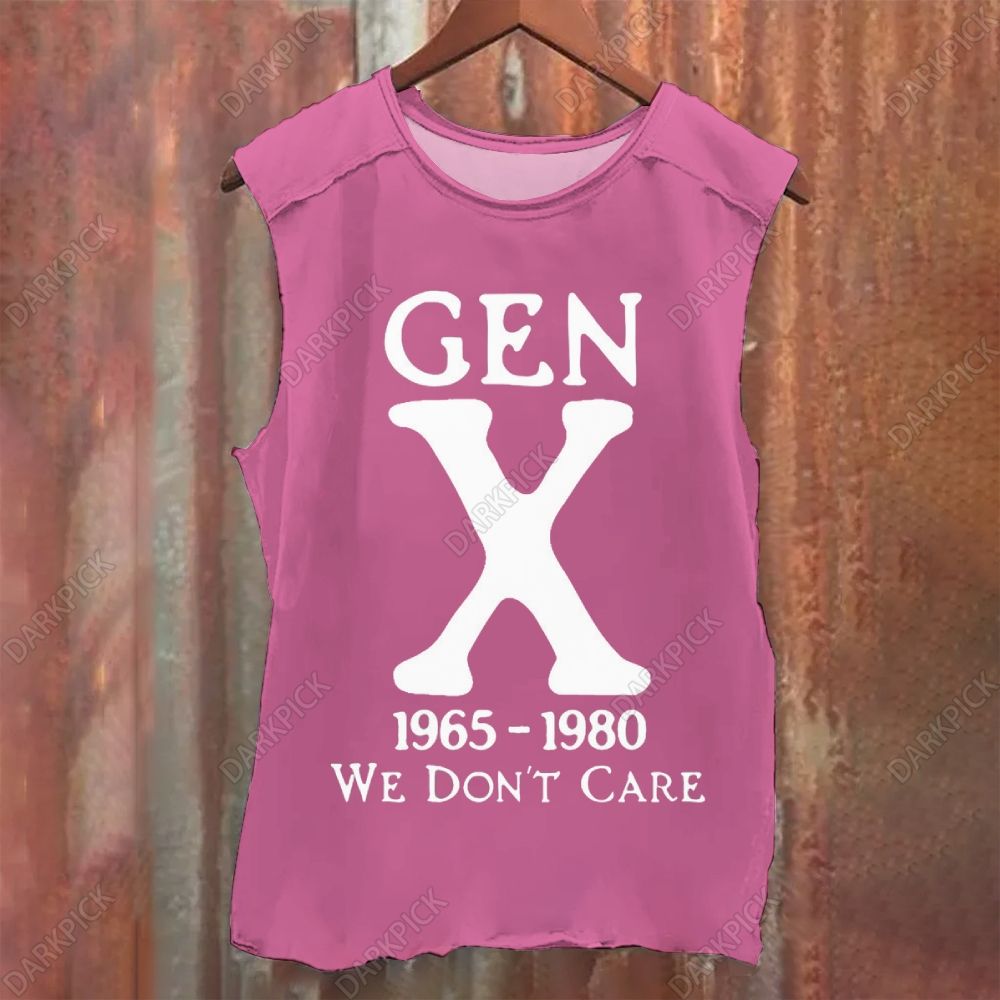 GEN X Vintage Washed Tank Top