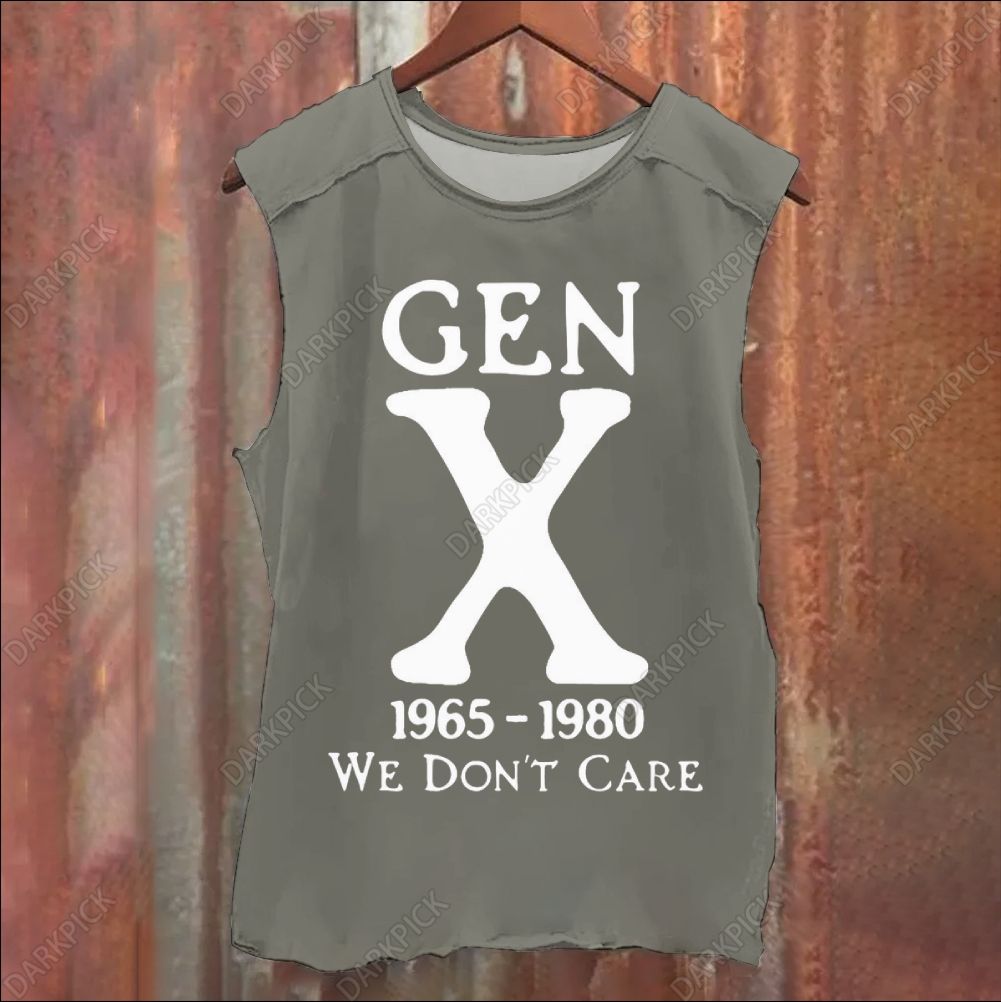 GEN X Vintage Washed Tank Top