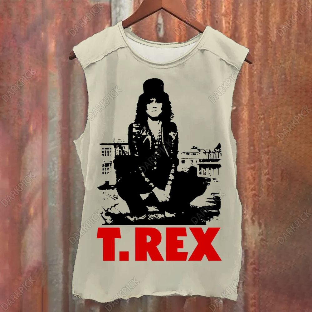 Vintage Washed T. Rex Band Tank Top
