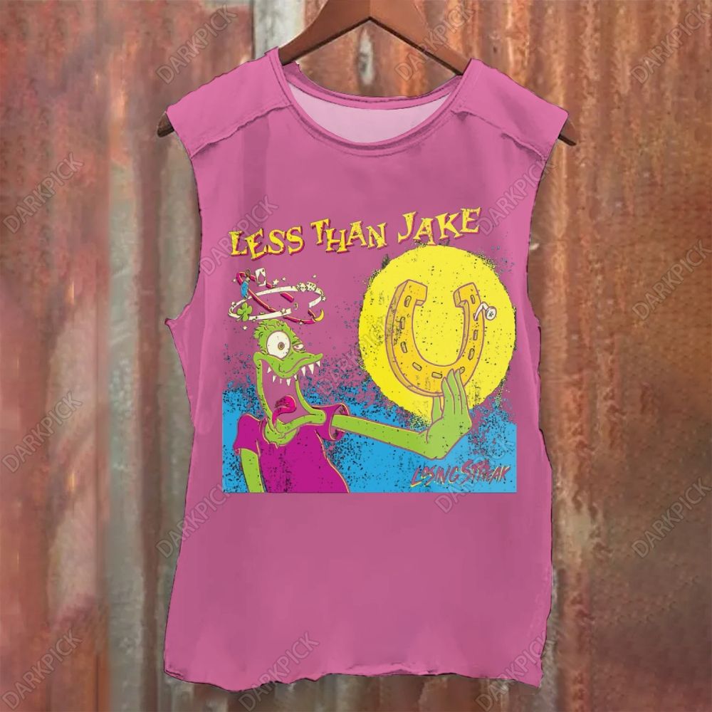 Less Than Jake Band Vintage Washed Tank Top