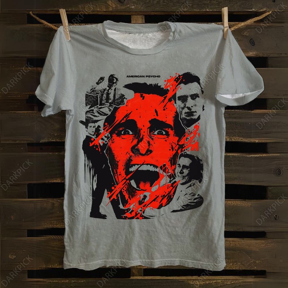 American Psycho Horror Movie Cotton T-shirt 