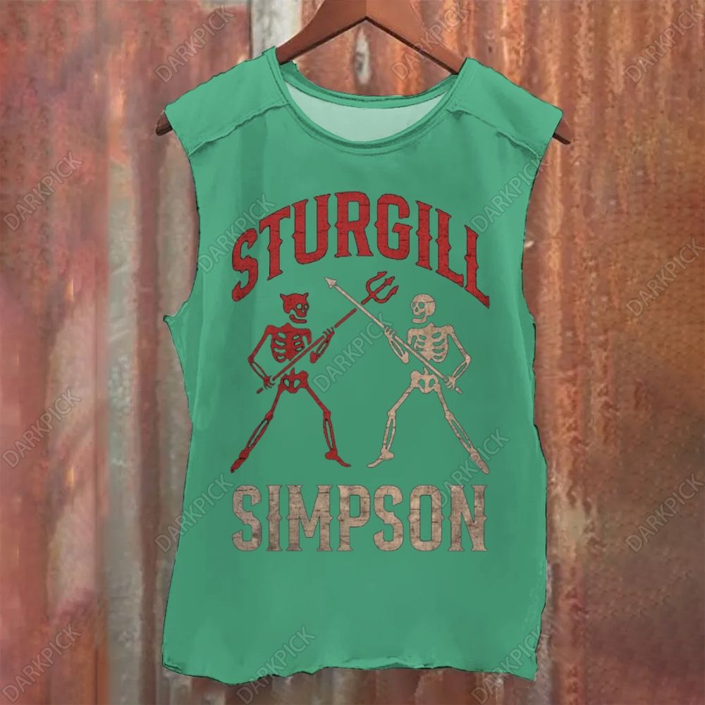 Sturgill Simpson Singer Vintage Washed Tank Top