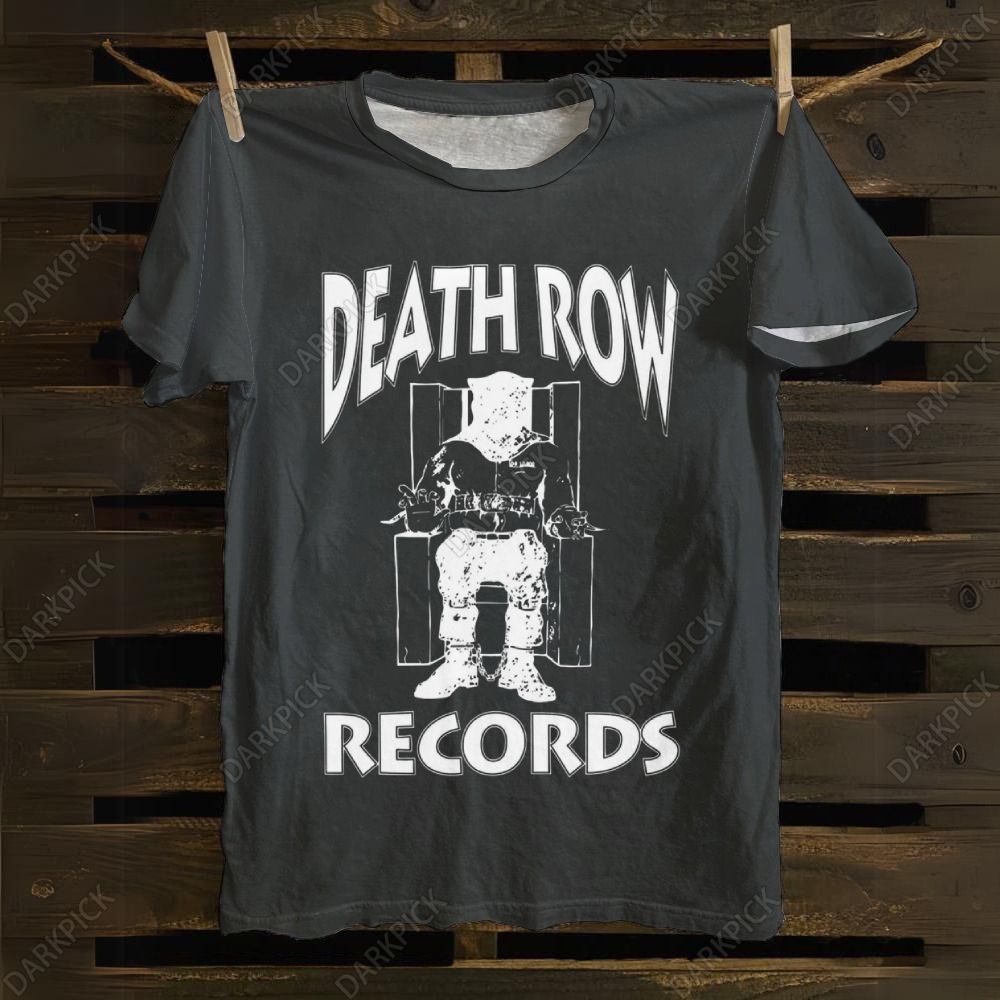 Cotton Death Row Records T-shirt