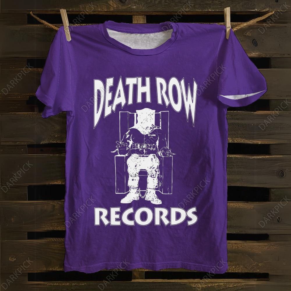 Cotton Death Row Records T-shirt