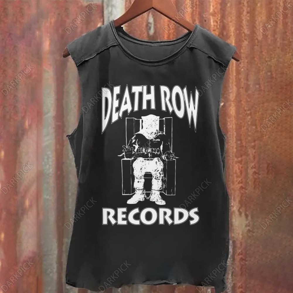 Death Row Records Vintage Washed Tank Top