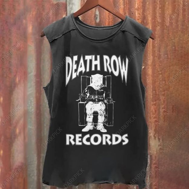 Death Row Records Vintage Washed Tank Top