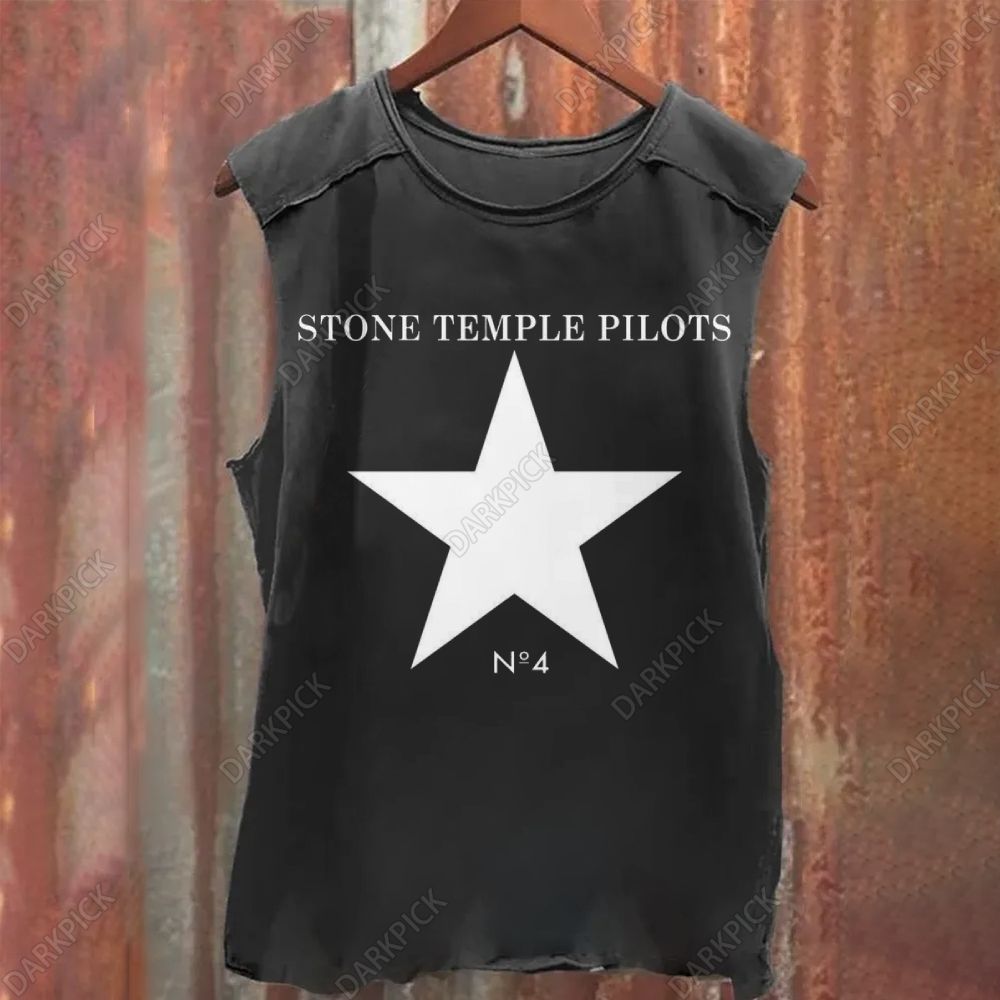 Vintage Washed  Stone Temple Pilots Band Tank Top