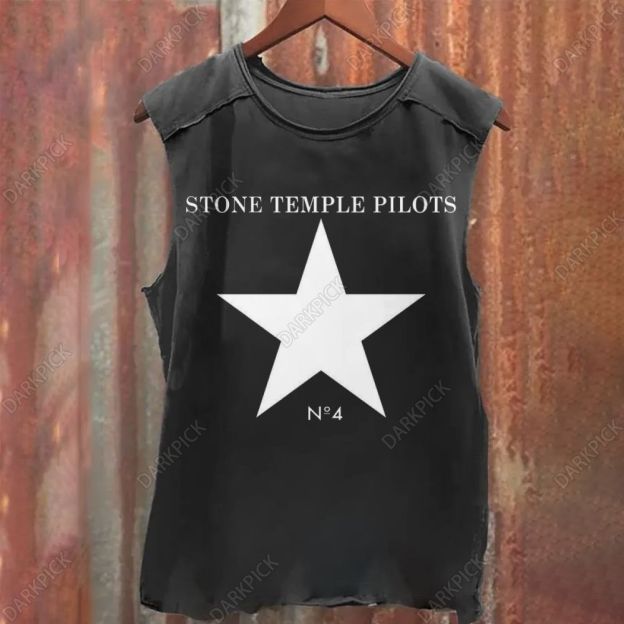Vintage Washed  Stone Temple Pilots Band Tank Top