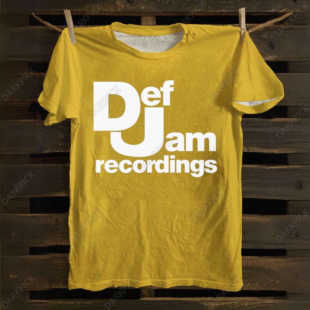 Cotton Def Jam Recordings T-shirt – darkpick