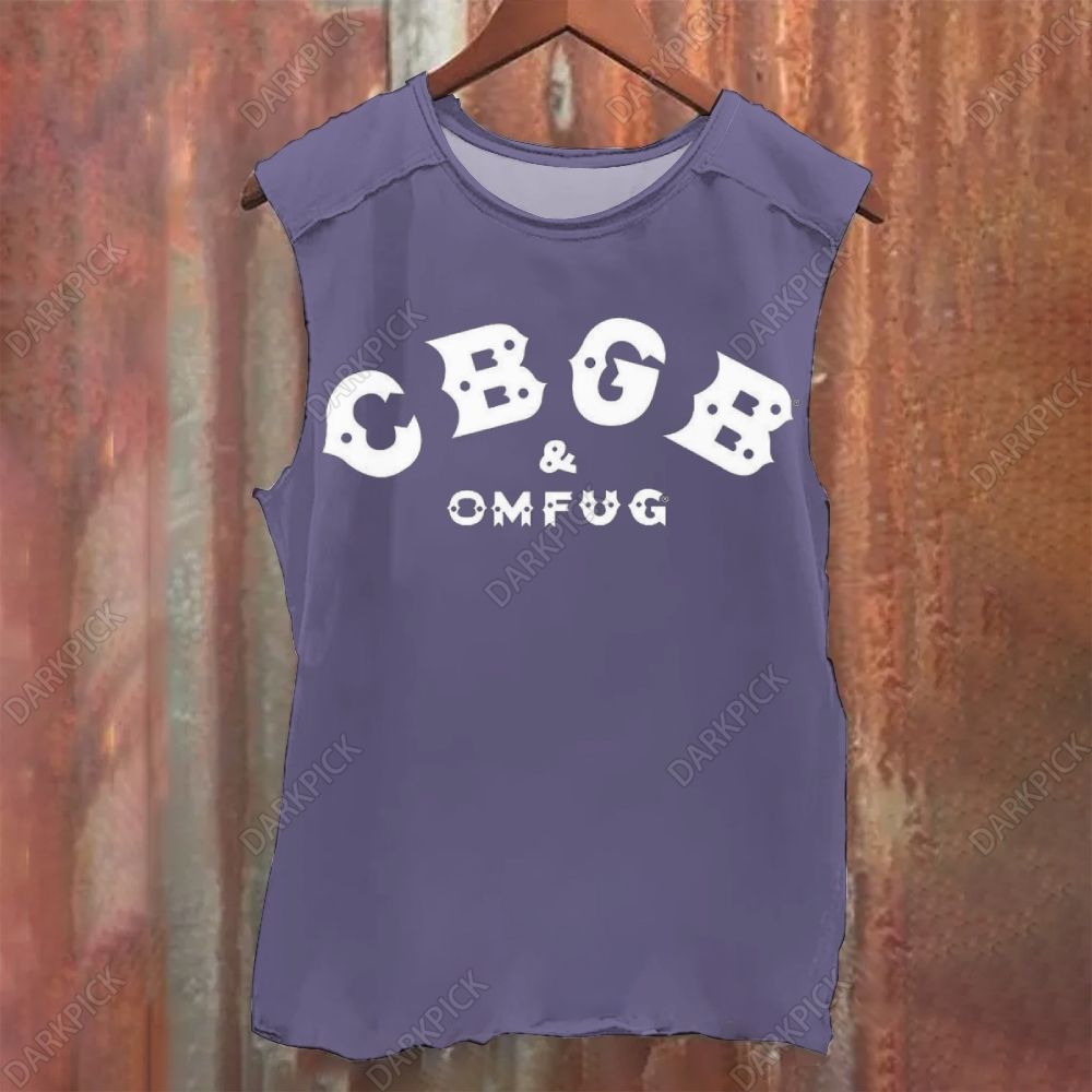 CBGB Punk Bar Vintage Washed Tank Top