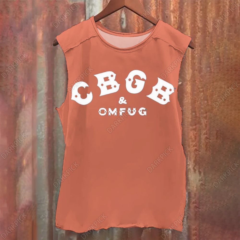 CBGB Punk Bar Vintage Washed Tank Top