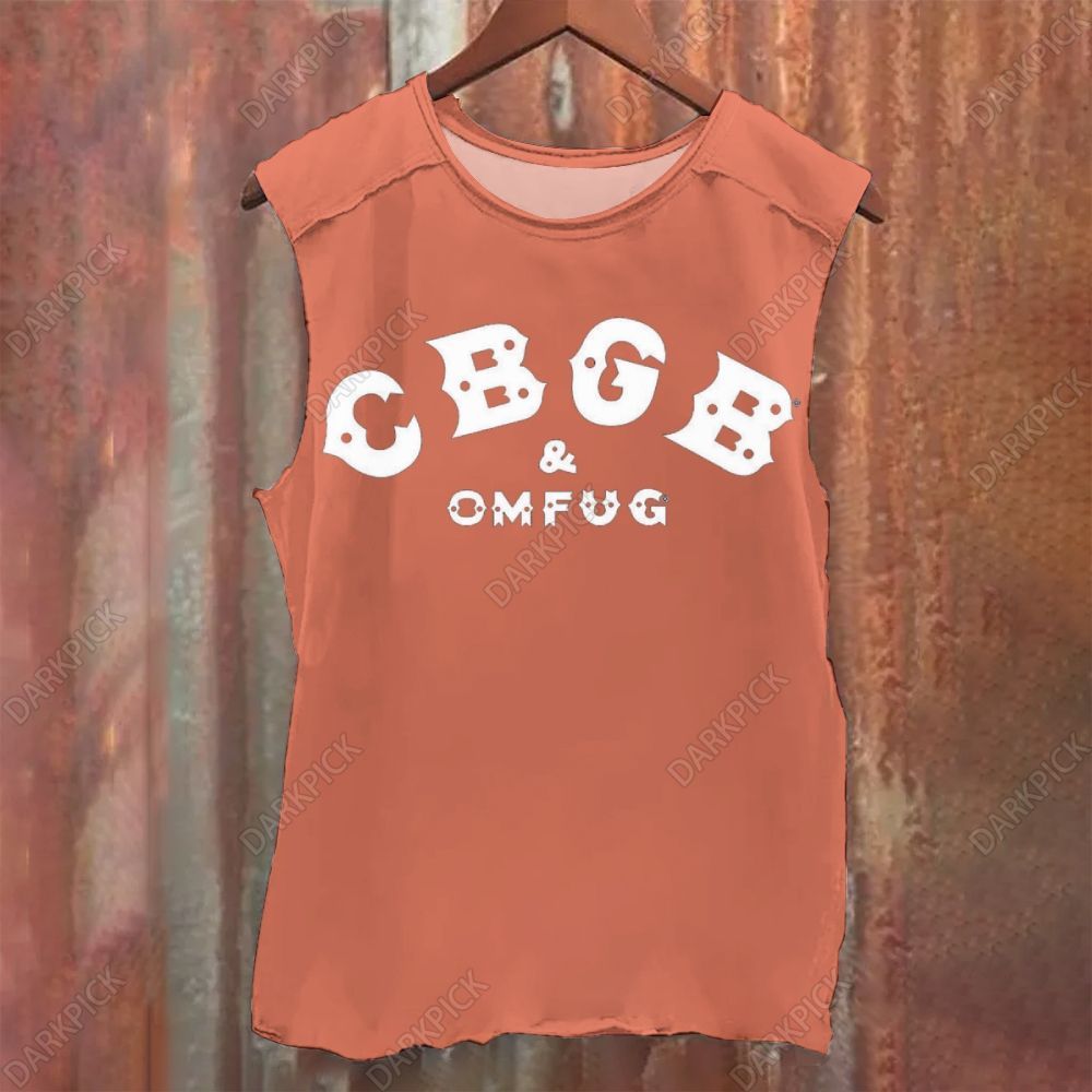 CBGB Punk Bar Vintage Washed Tank Top