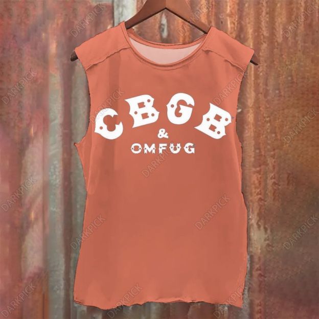 CBGB Punk Bar Vintage Washed Tank Top