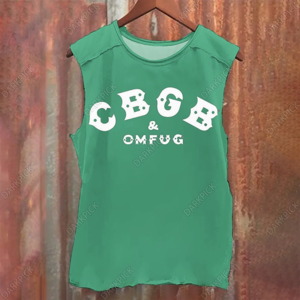 CBGB Punk Bar Vintage Washed Tank Top