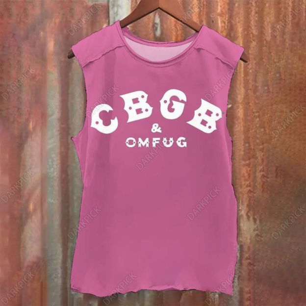 CBGB Punk Bar Vintage Washed Tank Top