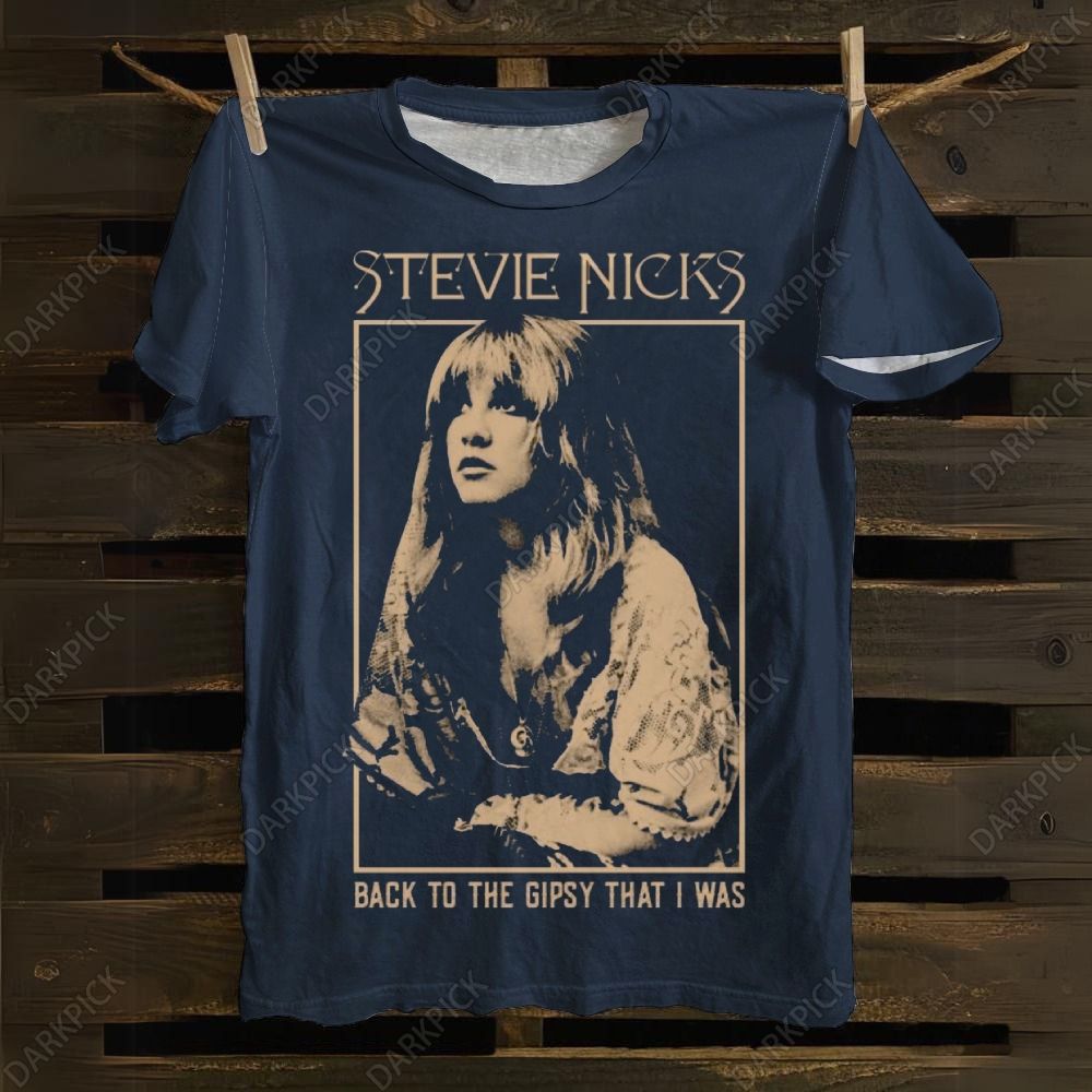 Stevie Nicks Singer Vintage Cotton T-shirt