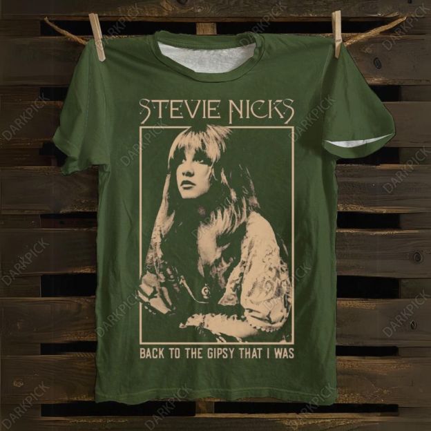 Stevie Nicks Singer Vintage Cotton T-shirt