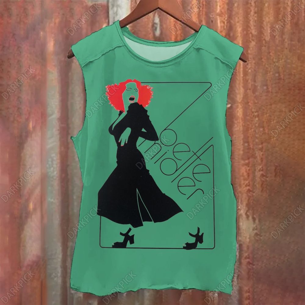 Bette Midler Singer Vintage Washed Tank Top