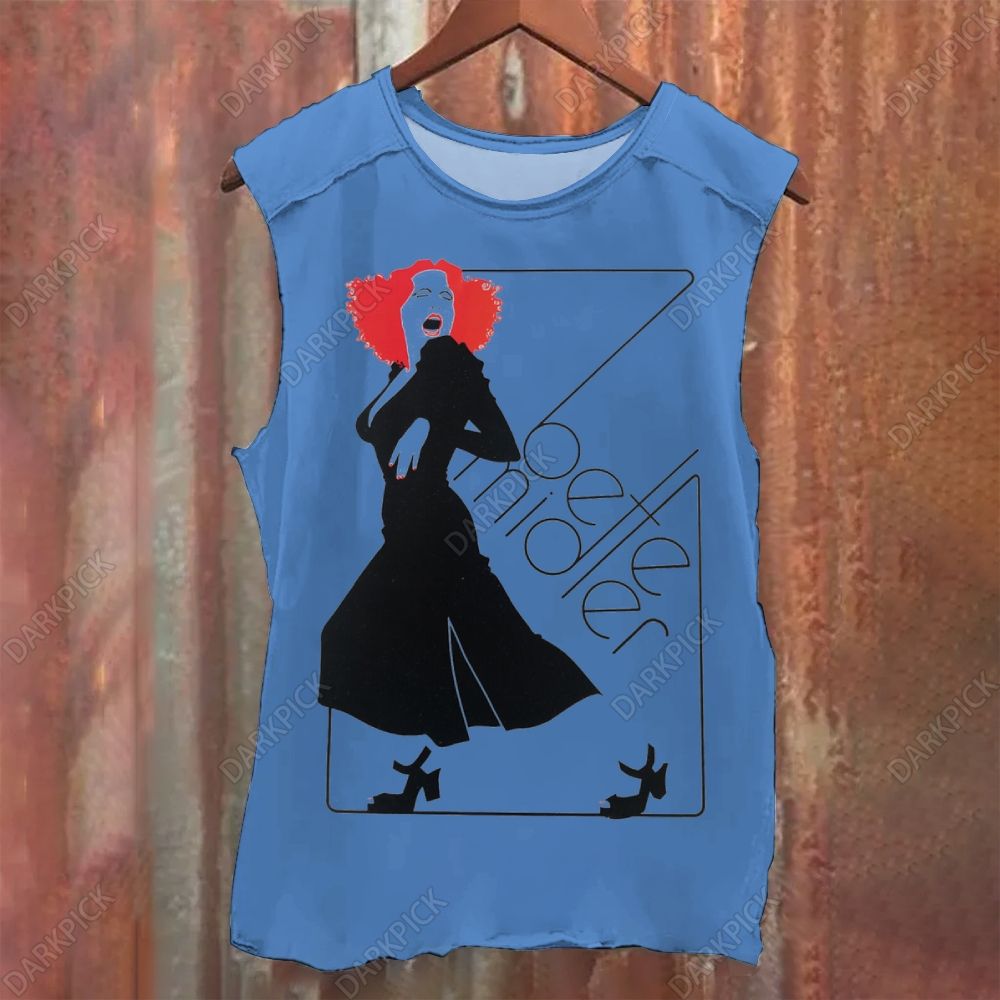 Bette Midler Singer Vintage Washed Tank Top