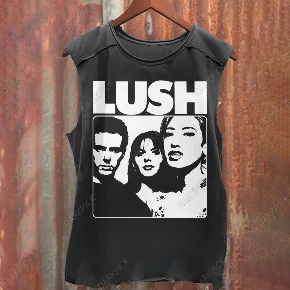 Lush Band Vintage Washed Tank Top