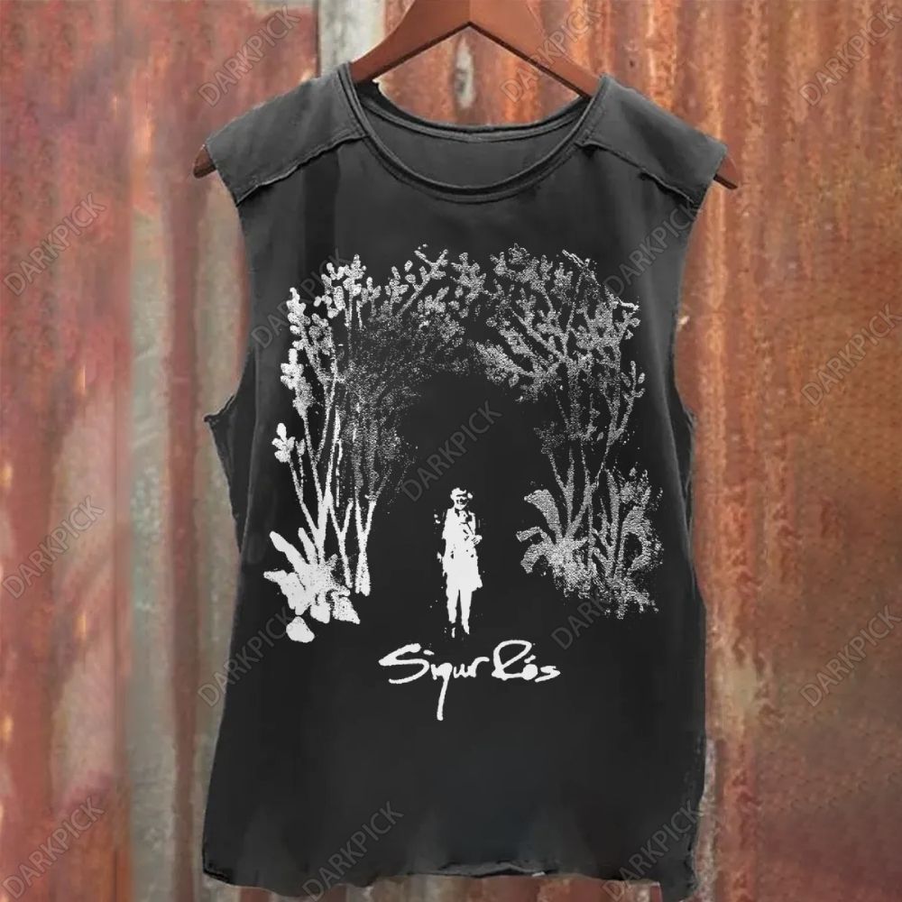 Sigur Ros Band Vintage Washed Tank Top
