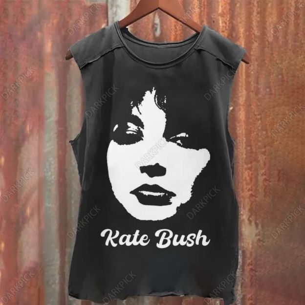 Kate Bush Singer Vintage Washed Tank Top
