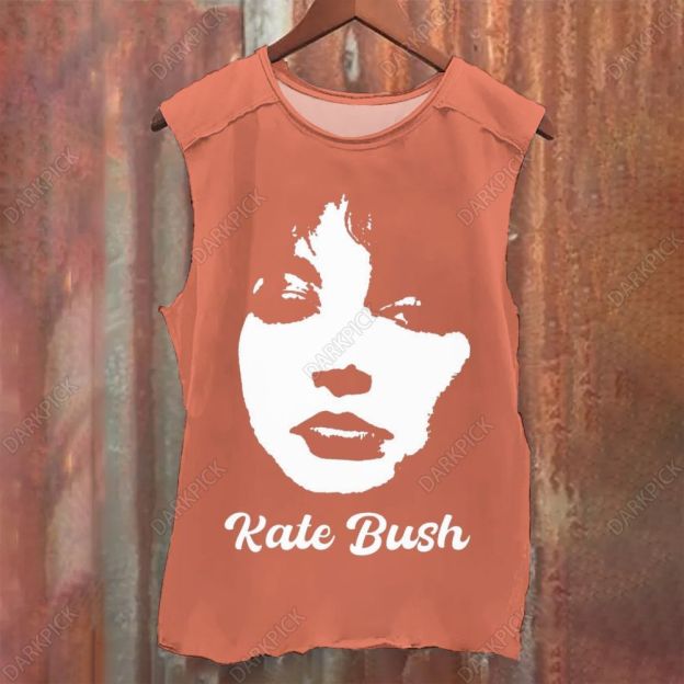 Kate Bush Singer Vintage Washed Tank Top