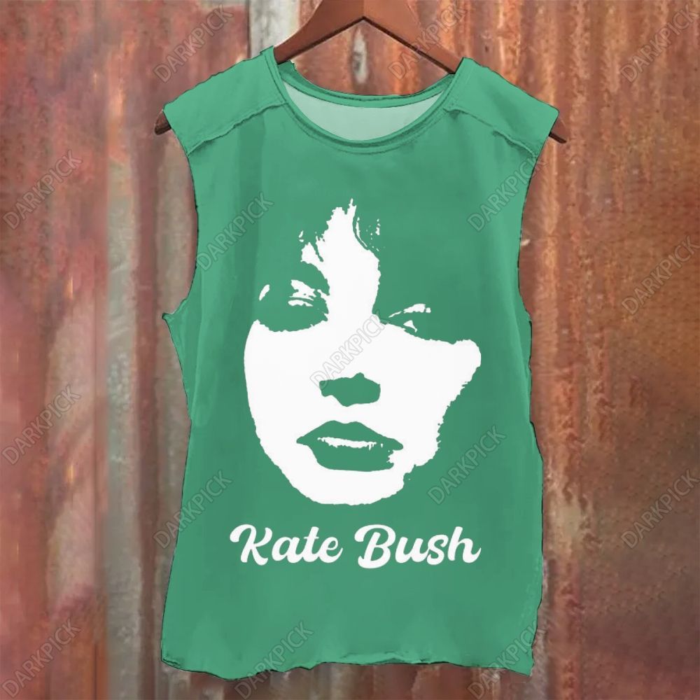 Kate Bush Singer Vintage Washed Tank Top
