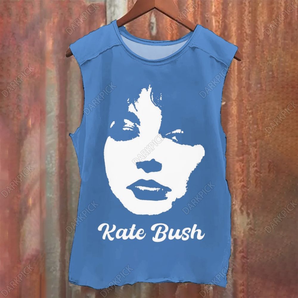 Kate Bush Singer Vintage Washed Tank Top