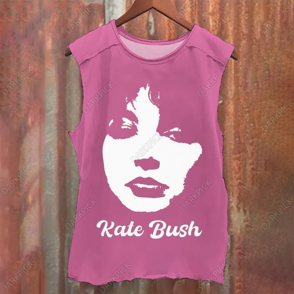 Kate Bush Singer Vintage Washed Tank Top