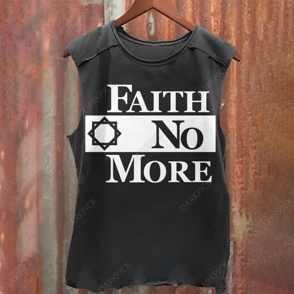 Vintage Washed Faith No More Band Tank Top