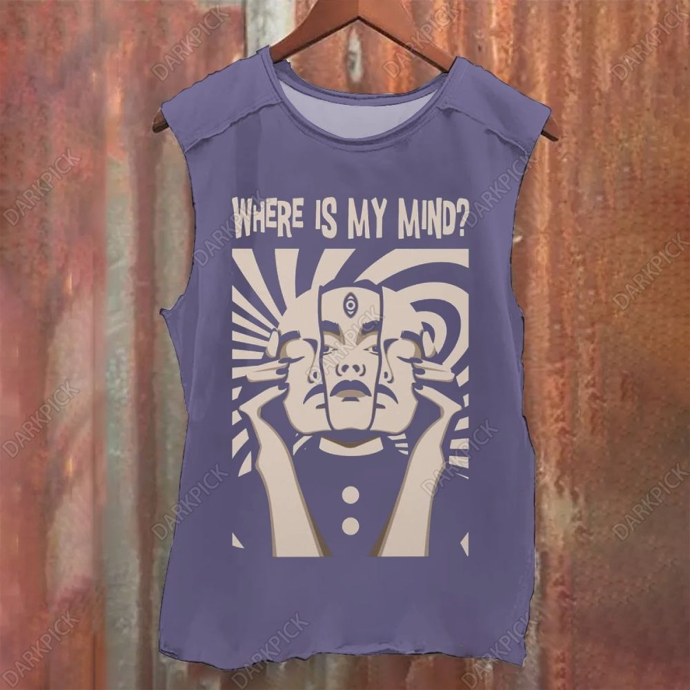 Vintage Washed Pixies Where Is My Mind Tank Top