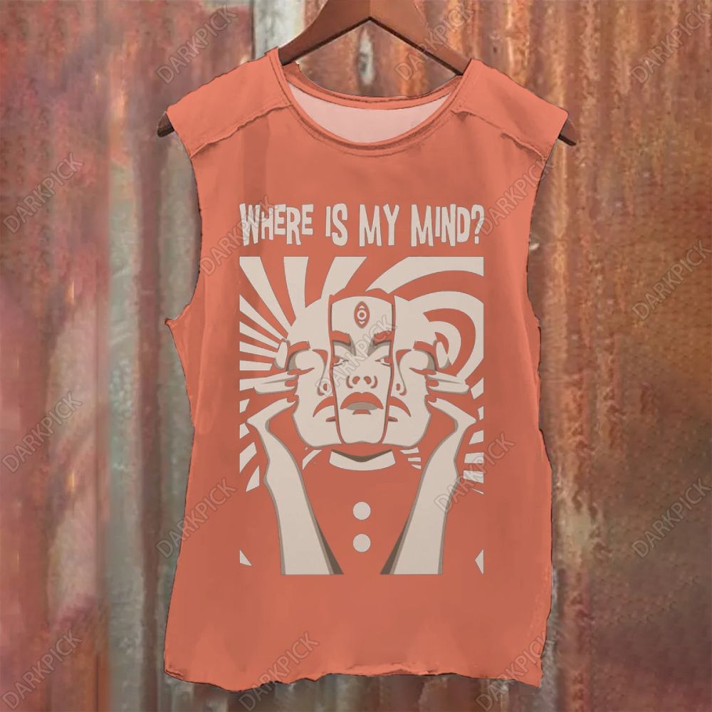 Vintage Washed Pixies Where Is My Mind Tank Top