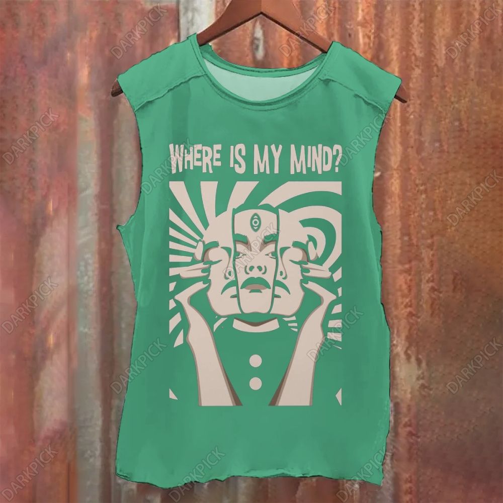 Vintage Washed Pixies Where Is My Mind Tank Top